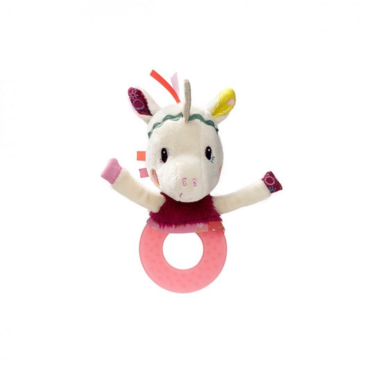 Louise Teething Rattle By Lilliputiens for 3 months+