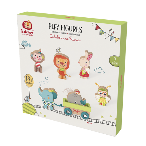 Bababoo and Friends play figures by Bababoos For age18 months+